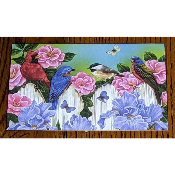 Blank Notes Notecards Set 12 Birds Flowers Fruit Seasons Jane Maday 6 x 4" READ - Picture 2 of 10